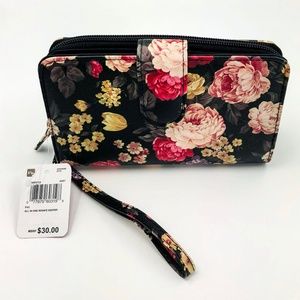 Wallet Clutch Checkbook OrganizerFolor Pattern